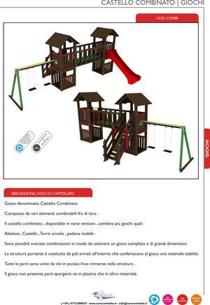 Vedi il dettaglio per CASTELLO COMBINATO IN  STRONGPLAST - PLASTICA ETEROGENEA